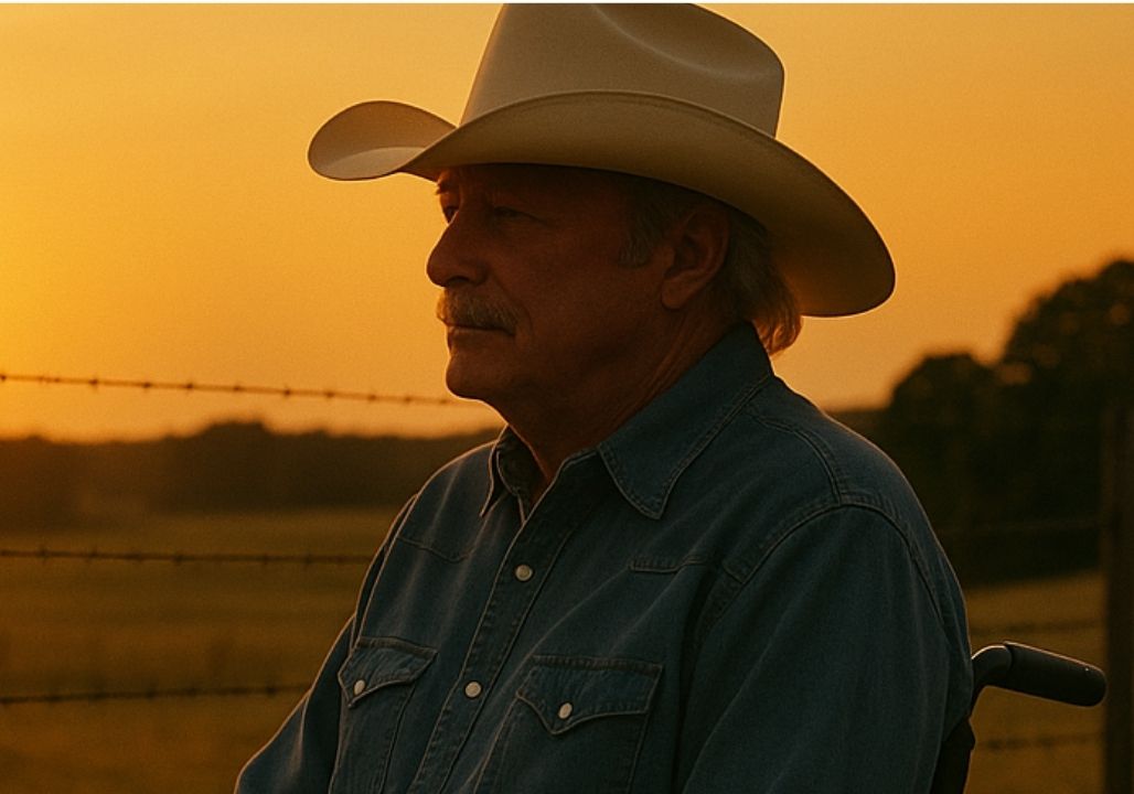 BREAKING NEWSAt the age of 66, Alan Jackson sat in his wheelchair at